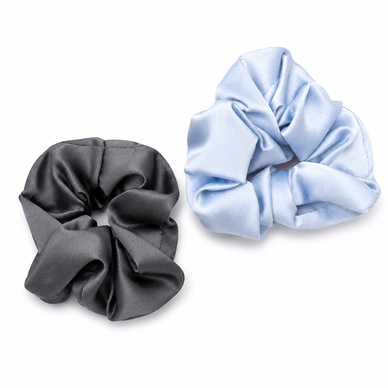Satin Scrunchies – Set of 2