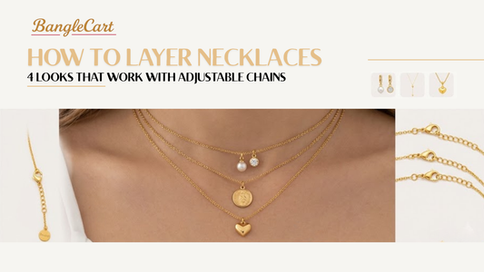 How to Layer Necklaces — 4 Looks That Work With Adjustable Chains