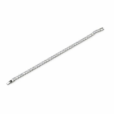 Screwdriver with a metallic finish on a white background

