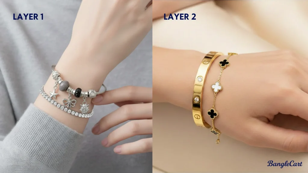 Bangle stacking idea