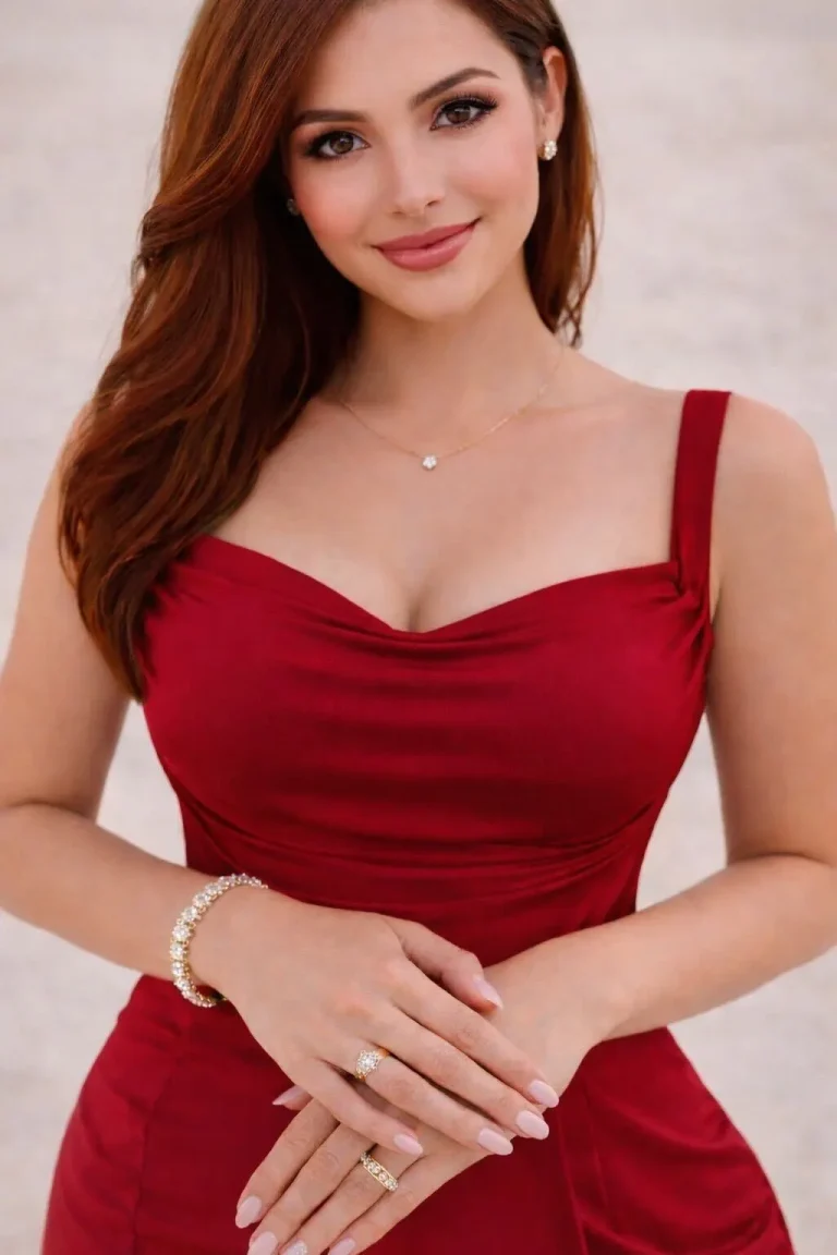 women wearing white clover pendant necklace Banglecart India